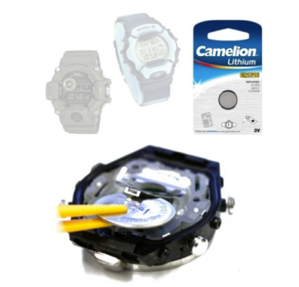 que pilas usan los relojes casio g shock