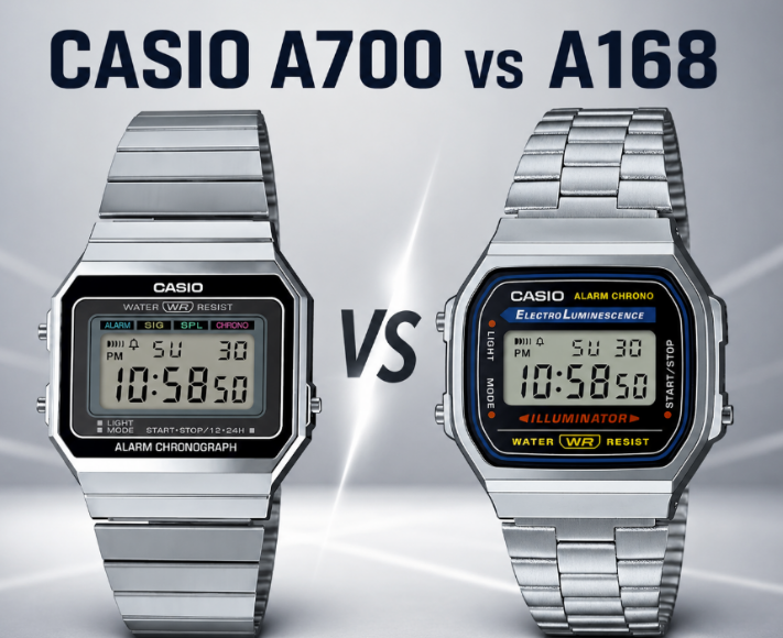 Casio A700 vs A168: ¿Qué Casio Vintage merece realmente la pena?