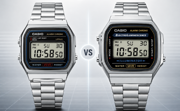 Casio A158 vs A168: ¿Cuál es el mejor Casio Vintage para comprar?