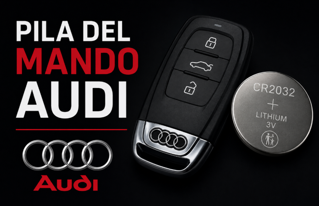 Pila del mando Audi: buscador por modelo y año